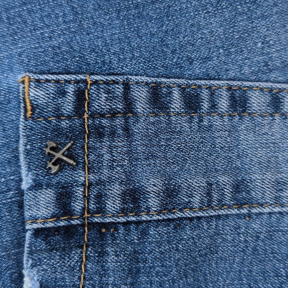 Axe & Crown Jeans Mens Slim Straight 36 x 32 - Picture 10 of 16